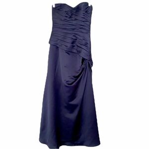 Mori Lee Lace Back Formal Dress